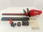 Craftsman V20 Cordless Hedge Trimmer, Inch, Battery And Charger Included Used. Fixed Price $69.99.