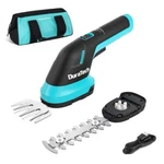 Duratech 3.6V 2-IN-1 Handheld Rechargeable Grass Trimmer & Hedge Shears For Yard. Fixed Price $38.99.