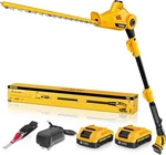 Alloyman 20V Max Pole Hedge Trimmer,telescoping Trimmer,with Packs. Fixed Price $122.53.