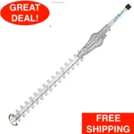 21 In. Mid-reach Hedge Trimmer Attachment Double-reciprocating Razor Blades. Fixed Price $243.99.