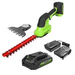 Greenworks 24V Cordless Shear Shrubber 1.5AH Usb Battery And Charger Included. Fixed Price $143.56.