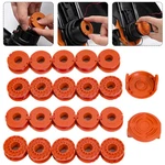 20 Pack WA0010 Grass Trimmer Spools Line + Caps For Worx Weed Eater Edger. Fixed Price $6.77.