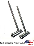 2X T-wrench #T27 19 13MM (3/4" 1/2") Fits Stihl, Husqvarna, Partner, Makita. Fixed Price $14.99.