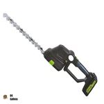 Saker HT01 Cordless Hedge Trimmer And Grass Shears With 2-20V Batteries. Fixed Price $51.99.