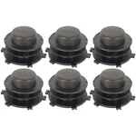 Six (6) Interchangeable Trimmer Head Spools Fits Stihl Models: KM55, KM85, KM90. Fixed Price $53.99.