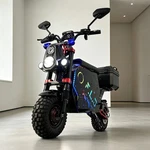 12000W Dual 14" Electric Motorcycle 72V 100A 68MPH Hyper Scooter. Fixed Price $3300.55.