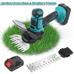 2IN1 Cordless Grass Shear Shrubbery Trimmer 2000MAH Hedge Cutters. Fixed Price $34.71.