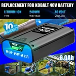 6AH Battery Replacement For Kobalt 40V KB440-06 KB2540C-06. Fixed Price $65.00.