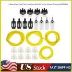 4 Sizes 16 Feet Fuel Line Hose For Poulan Craftsman Trimmer Chainsaw Blower. Fixed Price $15.99.