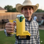 Tripled Tools Toolfuel Can Sleeve For Dewalt Battery & Cooler, 3D Printed. Fixed Price $16.99.