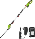 Vivosun Cordless Hedge Trimmer Telescoping Pole Electric Bush 20 Blade. Fixed Price $119.99.