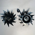 1622 Power Tines Suit For All Mantis Tiller/cultivators 7222, 7225. Fixed Price $72.00.