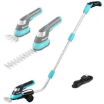 Duratech 7.2V Cordless 3-IN-1 Grass Trimmer & Hedge Shears W/50" Pole Usb Type-c. Fixed Price $43.59.