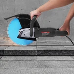Electric Concrete Saw Round Portable Corded 3800RPM W/ Blue Blade. Fixed Price $174.05.