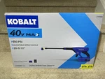 Kobalt 40V Cordless Handheld Power Cleaner Kit W/2.0 Ah Battery #2735850 - New. Fixed Price $115.00.