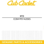Mtd 841P014206S Electric Starter Cover Craftsman WS215 WS210 WC215 WC210 P210. Fixed Price $23.95.