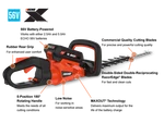 Echo Eforce 56V 22" Hedge Trimmer Bare Tool Model# DHC-2200BT. Fixed Price $479.00.