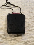 Purse Beaded Nwot Black Small 6.5 X Long Shoulder Strap Special Event. Fixed Price $5.99.