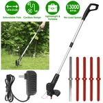 Electric Cordless Grass Trimmer With 5 Blades Garden Weed Cutter Lawn Mower. Fixed Price $29.79.