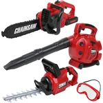 Teganplay Power Garden Tools Set For Kids Battery Operated Toy Leaf Blower. Fixed Price $58.19.