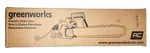 Greenworks 20332 14.5 Amp Corded Electric Chainsaw 18 Inch Oregon And Bar. Fixed Price $42.50.