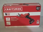 Craftsman 20V Max Cordless Electric Pruner Battery & Charger Included CMCPR320C1. Fixed Price $85.00.