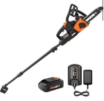 WG323 Worx 20V Powershare 10" Cordless Pole & Chainsaw With Auto-tension. Fixed Price $1000.00.