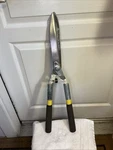 Sears Craftsman Gator Serrated Blade Hedge Shears: Power Lever Made In Usa. Fixed Price $28.00.