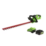 Greenworks 24V Hedge Trimmer 4AH Lithium 22IN Dual Action Blades Usb Powe.... Fixed Price $176.90.