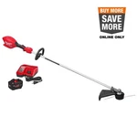 Milwaukee M18 Fuel 18V 16 In. Brushless Cordless String Trimmer Kit W/ Battery. Fixed Price $449.95.