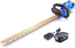 Hedge 40V 24 Cordless, Powerful Electric Trimmer, 2.0AH Blue. Fixed Price $197.73.