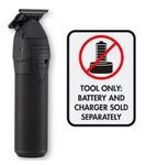 Tool Only Babyliss Pro Matte Black Cordless Trimmer FX799MB. Fixed Price $79.99.