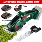 Electric Hedge Trimmer Cordless Power With 2 Battery Charger. Fixed Price $53.49.