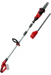 Einhell Oregon Cordless Pole Chain Saw + Hedge Trimmer With Battery And Charger. Fixed Price $190.00.
