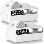 Pack 6.0AH For Snow Joe Sun Ion+ 24VBAT-LTX 24VBAT-LTW Battery. Fixed Price $67.99.