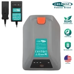 3.5AH 18V Li-ion Battery/charger Gardena 8025-20 Comfort 35 Roll-up Auto. Fixed Price $74.90.