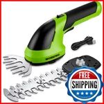 Workpro Cordless Grass Shear & Shrubbery Trimmer 2-IN-1 7.2V Electric Hedge. Fixed Price $58.07.