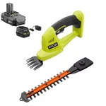 Ryobi P2910VNM 18V Cordless Battery Grass Shear And Shrubber Trimmer Kit. Fixed Price $159.91.