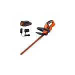 Black+decker 20V Max* Cordless Hedge Trimmer, 22-INCH LHT2220. Fixed Price $79.00.