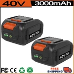 2X WA3580 3.0AH Battery For Worx 40V WG580 Turbine Cordless Leaf Blower. Fixed Price $32.88.