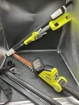 Ryobi RY40603BTL 18 Inch 40V Pole Hedge Trimmer (tool Only). Fixed Price $130.00.