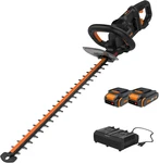 Worx Nitro 24" Cordless Hedge Trimmer, Electric With Dual-action B. Fixed Price $305.99.