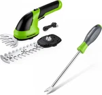 Workpro Cordless Grass Shear & Shrubbery Trimmer 11.5" Dandelion Weeder Puller. Fixed Price $49.99.