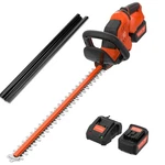 Upgraded Electric Cordless Hedge Trimmer, 22 Dual-action Blade, 3000 Rpm/. Fixed Price $150.20.