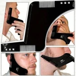 Men's Beard Styling Shaping Template Comb Barber Tool Line Up Trimming Guide New. Fixed Price $6.97.
