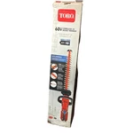 Toro Flex Force 60V Max 24" Lithium Ion Cordless Hedge Trimmer (tool Only). Fixed Price $69.99.