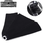 New Black Stitch Suede Leather Shifter Gear Knob Boot Cover Jdm Universal. Fixed Price $9.80.