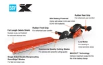 Echo Battery Powered 28" Single Sided Hedge Trimmer: DHCS-2800R1 (used). Fixed Price $471.99.