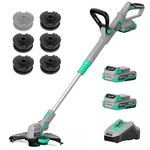 Litheli 20V 12 Inch Cordless String Trimmer/edger X 2.0AH Battery Powered. Fixed Price $158.81.