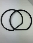 Pack Dust Bin Canister Seal Gaskets For Ryobi Stick Vacuum Pcl Pbl Series 720B. Fixed Price $12.99.